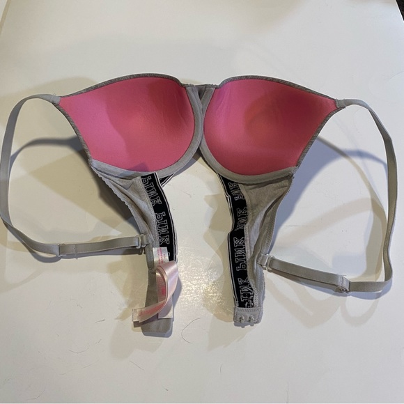 PINK bra 32C GUC see pic for condition - Picture 2 of 3